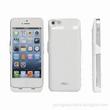 Power Bank Cases with 2,200mAh Rechargeable Lithium-ion Battery Pack